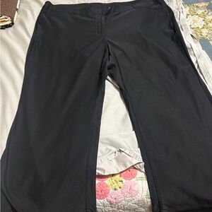 Lane Bryant Classic Black Trousers